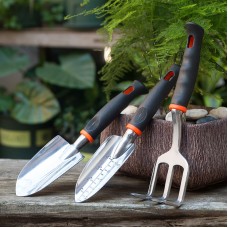 Flower Shovel Gardening Tool Set Three-Piece Set Of Meaty Shovel Flower Shovel Household Digging Soil Planting Flower Small Shovel
