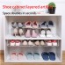 Folding Shoe Storage Rack Shoe Cabinet Storage Space Saving Shoe Storage Rack Cabinet Layered Telescopic Shoe Rack