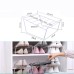 Folding Shoe Storage Rack Shoe Cabinet Storage Space Saving Shoe Storage Rack Cabinet Layered Telescopic Shoe Rack