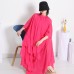 Temperament Elegant Chiffon Skirt Summer New Fashion Stand Collar Cape Sleeve Elegant Layered Dress For Women