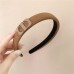 CD High Skull Top Fabric Headband Net Red New Face Wash Press Hair Wide-Brimmed Headband Hairpin Headwear