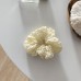 Net Red Large Intestine Ring Lace Chiffon Black And White Large Intestine Hair Ring Hair Accessories Simple Head Rope