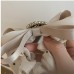 High Quality Bow Love Pearl Large Intestine Hair Ring Female Net Red New Temperament Hair Rope