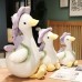 New Net Red Plush Doll Cute Big Goose Birthday Gift Toy Pillow Flower Small Yellow Duck Doll