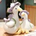 New Net Red Plush Doll Cute Big Goose Birthday Gift Toy Pillow Flower Small Yellow Duck Doll