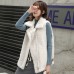 Spring And Autumn New Lamb Wool Vest Female Korean Version Loose Student Thickened Fur One Plush Vest Jacket