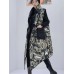 Street Trendy Personality Two-Sided Wear Contrasting Color Sleeveless Cotton Vest Women's Winter New Loose Mid-Length Coat