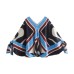 Summer New Women's V-Mouth Knotted Shirt + High Waist Wide Tube Casual Pants Print Suit