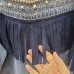 Spring Tassel Embroidered Denim Jacket Women's Loose Bf All-Match Spring And Autumn Net Red Denim Clothing Trend