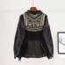 Spring Tassel Embroidered Denim Jacket Women's Loose Bf All-Match Spring And Autumn Net Red Denim Clothing Trend