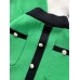 Elegant Knit 2 Piece Set Color Match O-neck Short Sleeve Pullover Top and Elastic Waist Long Skirt Suits Fashion Women Clothes