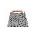 Ladies Irregular Pleated Dark Skirt New Loose Fashion Mid Length Skirt