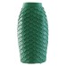 Vintage Knitted Midi Skirt For Women High Waist A Line Patchwork Solid PU Leather Skirts Female Clothes Fashion
