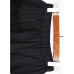 Sweet Skirt In Spring And Summer New Style Fungus Lace Crepe Splicing Loose And Versatile Thin Mid Length Skirt