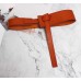 Long Knotted Stylish Asymmetric Cross PU Leather Belt Personality Women New Fashion Tide All-match Spring