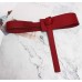 Long Knotted Stylish Asymmetric Cross PU Leather Belt Personality Women New Fashion Tide All-match Spring