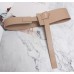 Long Knotted Stylish Asymmetric Cross PU Leather Belt Personality Women New Fashion Tide All-match Spring