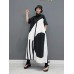 Autumn New Fashion Dress South Korean Shirt Loose Large Long Dress Women's Dress