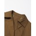 Double Breasted Trench Coat For Women Lapel Sleeveless Sashes Solid Casual WaistCoats Female Clothing Korean