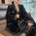 Winter Coat Women's Net Red Popular Sequins Black Premium Top Unique Long Sleeve Vintage Chinese Cardigan