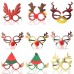 Christmas Glasses Christmas Party Decorative Articles Deer Horn Owl Red Nosed Christmas Ornament