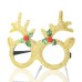 Christmas Glasses Christmas Party Decorative Articles Deer Horn Owl Red Nosed Christmas Ornament