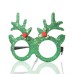 Christmas Glasses Christmas Party Decorative Articles Deer Horn Owl Red Nosed Christmas Ornament