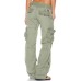 Retro French Wide Leg Women's Multi Pocket Casual Loose Straight Overalls