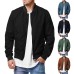 New Men's Pilot Jacket Spring Autumn Casual Fashion Large Men's Zipper Jacket 5XL