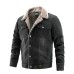 Men's Denim Jacket Autumn Winter Jacket Plush Casual Men's Fashion Trend