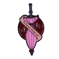 Rubeus Hagrid Enamel Needle Magic Stone Blade Wizard Umbrella Badge Pottery Film Accessories Badge