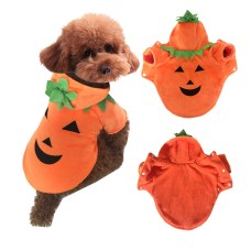 Pet Clothes Funny Pumpkin Clothes Winter Pet Clothes Halloween Clothes Dog Clothes