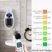 Mini Portable Household Plug In Electric Heater Heater Intelligent Timing With Remote Control LCD Heater