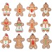 New Gingerbread Man Christmas Tree Decoration Christmas Scene Decoration Pendant