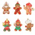 New Gingerbread Man Christmas Tree Decoration Christmas Scene Decoration Pendant