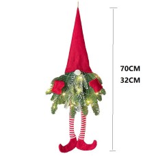 Christmas Decorations Christmas Wreath Long Leg Faceless Elderly Pendant Christmas Wall Hanging Door Pendant