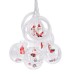 Led Christmas Curtain Lamp String Bedroom Holiday Decoration Wishing Ball Ring Remote Control Snowman Christmas Tree Led Lamp
