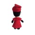 New Cardinal Copia Plush Red Coat Master Plush Toy Christmas Doll