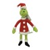 Christmas Monster Grinch Plush Toy Green Hair Grinch Children's Cartoon Doll