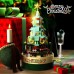 Christmas Tree Building Blocks Rotating Octagonal Box Children's Toys Educational Assembled Small Particles Ornaments