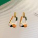 Minar Trapezoid Colorful Enamel Earring for Women Hollow Geometric Long Dangle Earrings Korean Style Party Jewelry