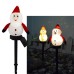 Christmas Solar Energy To Insert Snowman Outdoor Residential Garden Villa Festival Decoration Christmas Lights