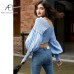 Vacation Style Design Sense Niche Irregular Top Bubble Sleeve Multi Wear Shrinkage Short Women's Clothing Spring And Summer New