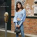 Vacation Style Design Sense Niche Irregular Top Bubble Sleeve Multi Wear Shrinkage Short Women's Clothing Spring And Summer New