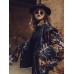 Heavy Industry Sequins Down Jacket Women's Winter Loose Warm White Duck Down Short Coat