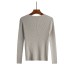 Knitted Sweater Female Short Section Inside The New Sense Of Design In Autumn And Winter Pullover Gentle Top Coat