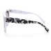 Oversized Sunglasses Women Men Unique Cow Colorful Retro Square Sunglasses Female One piece Flat Top Eyewear Shades UV400