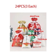 Christmas Gift Bag New Halloween Drawstring Candy Bag Set Gift Bag