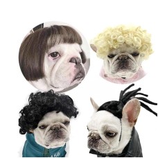 Pet Wig Set Dog Wig Cospaly Props Pet Headwear Dog Headwear Changing Suit Pet Wig Set Dog Wig Cospaly Props Pet Headwear Dog Headwear Changing Suit