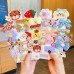Milk Coffee Color Children's Plush Hairpin Net Red Bangs Side Hair Clip Autumn And Winter Lovely Japanese Clip